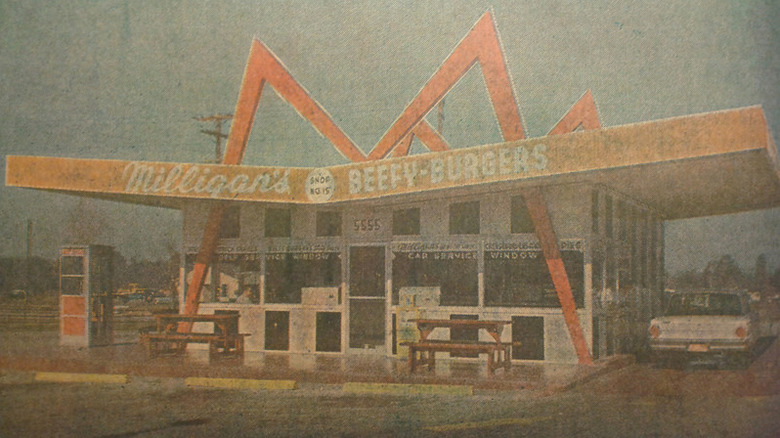 Milligan's Beefy Burgers restaurant