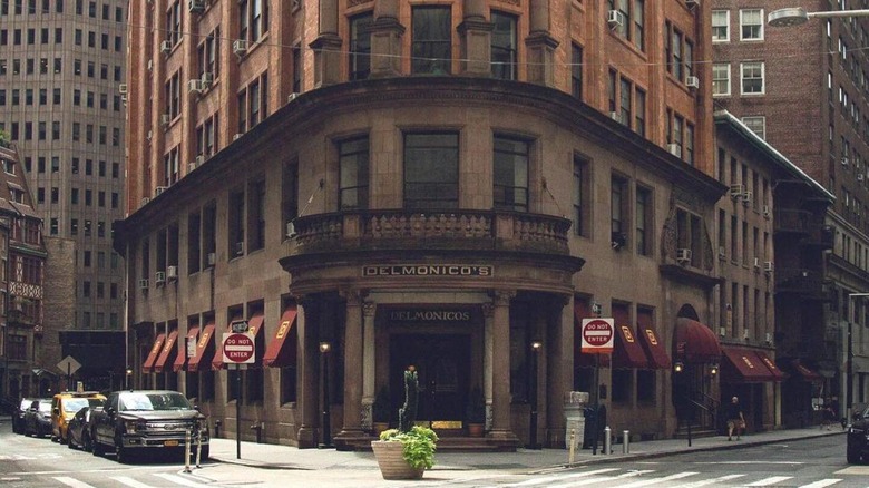Delmonico's restaurant exterior