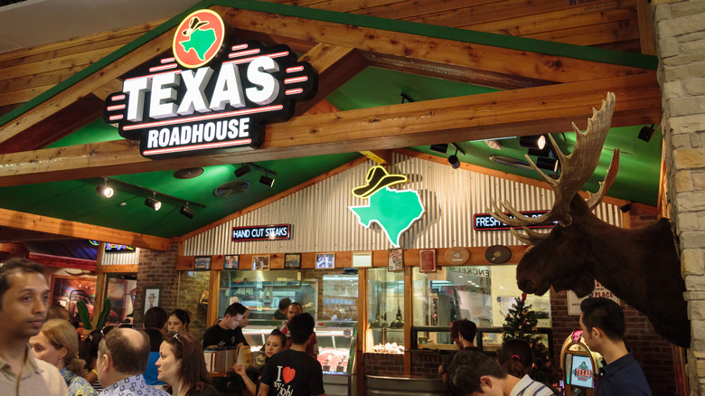Interior of Texas Roadhouse