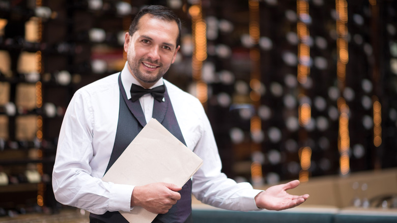 restaurant host