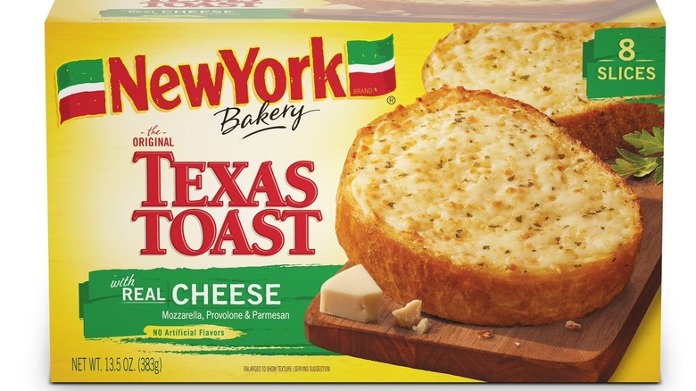 Box of New York Bakery Real Cheese Texas Toast
