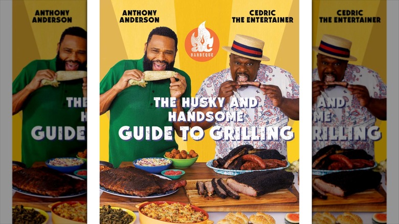 A copy of "The Husky and Handsome Guide to Grilling"