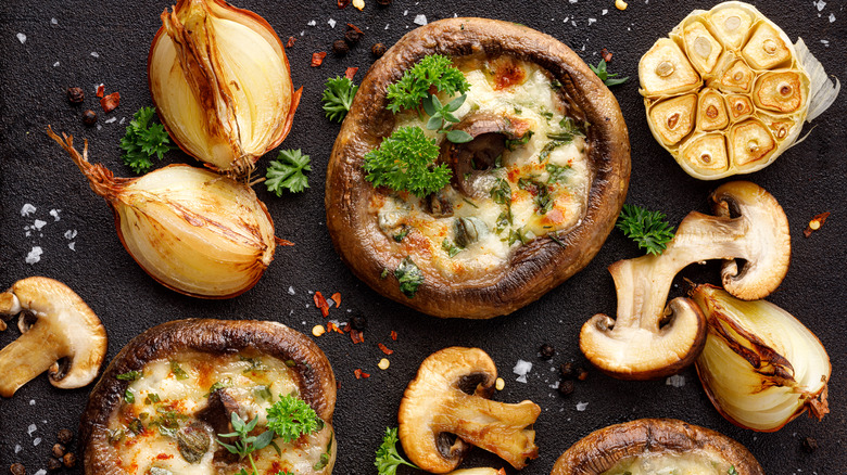 grilled portobello mushrooms 