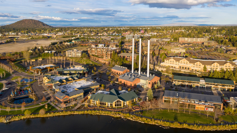 a look out over Bend