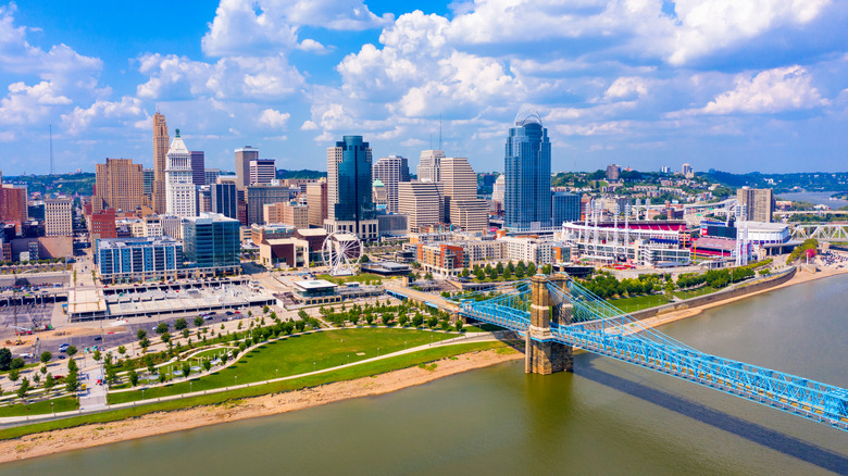 the John Roebling bridge