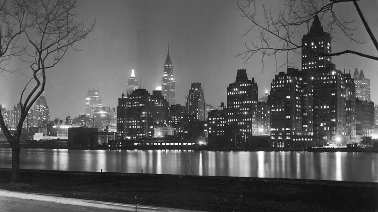 New York at night