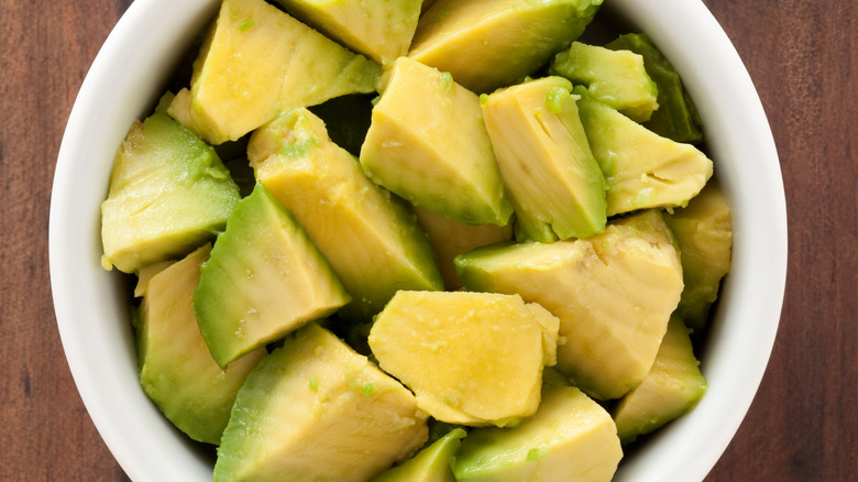 diced avocado
