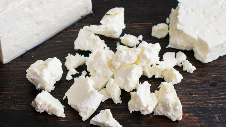 crumbled feta cheese