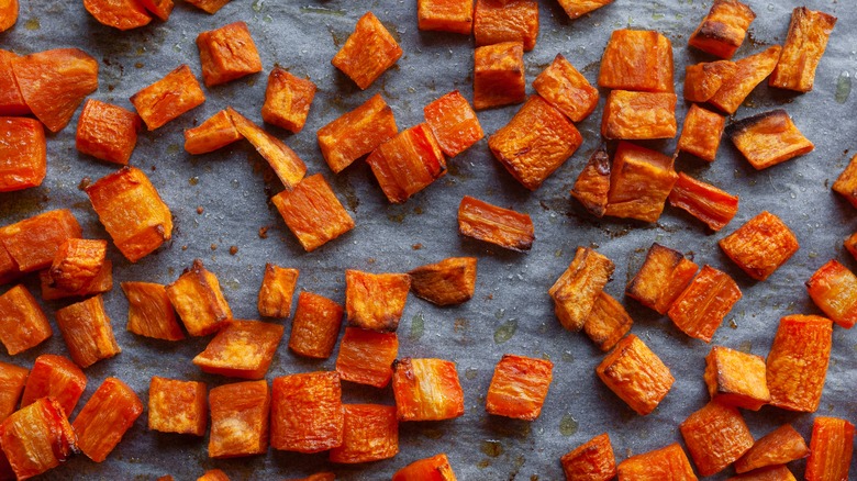 roasted sweet potato