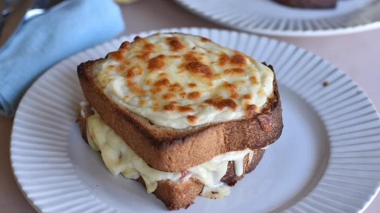 classic croque monsieur sandwich 