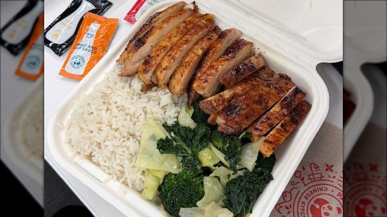 Panda Express's Teriyaki Chicken Double Protein Plate