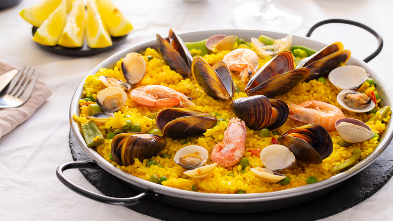 seafood paella