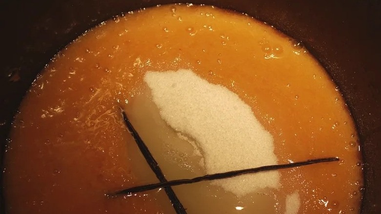 apple cider chile butter sauce
