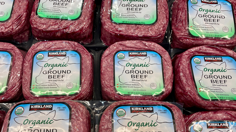 multi-packs of organic ground beef for sale