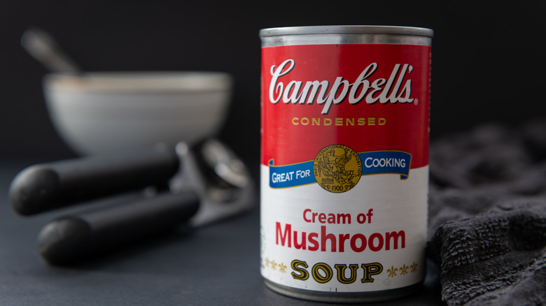 Campbell's Cream of Mushroom Soup.