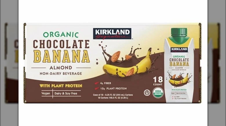 Kirkland﻿ Signature Organic﻿ Chocolate Almond Banana Protein Beverages