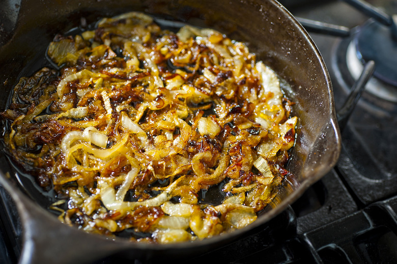 Meet the onion, caramelized. These brown beauties will transform the simplest sandwich, burger or pasta recipe into something impressive.