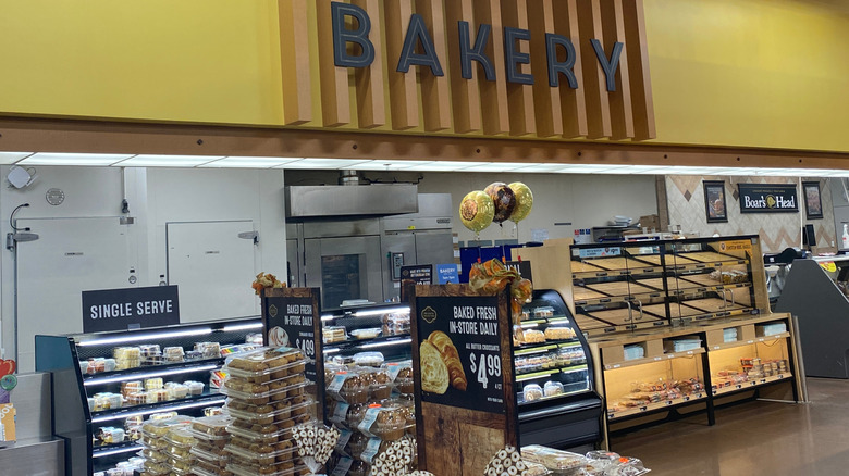 Kroger Bakery with balloons
