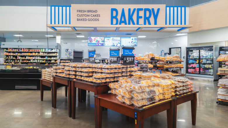 A bakery in a Walmart Supercenter