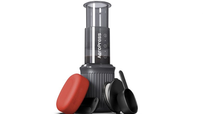 AeroPress coffee press travel edition