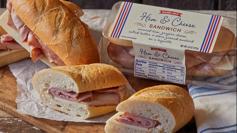 Ham & Cheese sandwich from Trader Joe's.