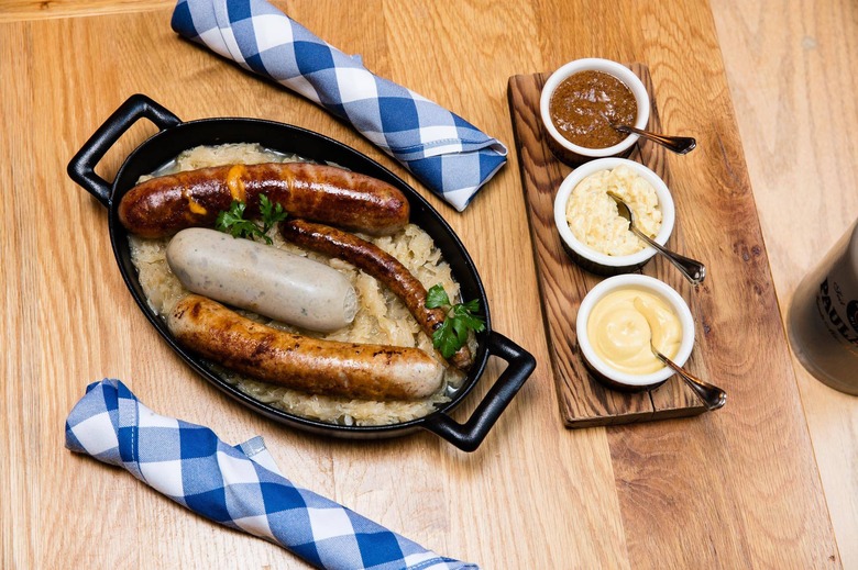 bavarian sausages