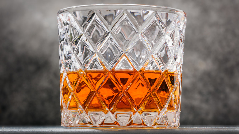 Whiskey served neat