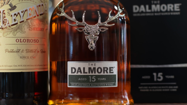 A bottle of 15-year Dalmore