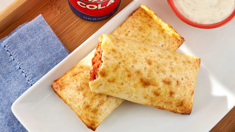 Prepared Great Value Pepperoni and Cheese sandwiches