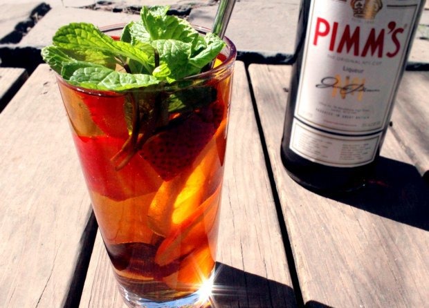 Drinking Pimm's on rare summer days has been tradition in England for centuries.