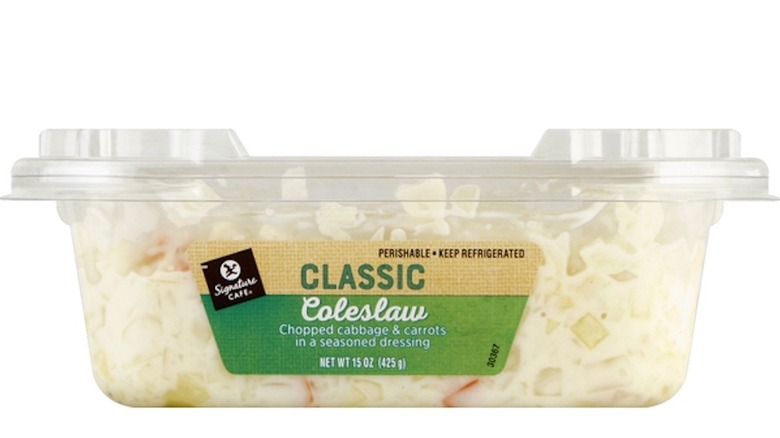 Container of Signature Select Classic Cole Slaw.