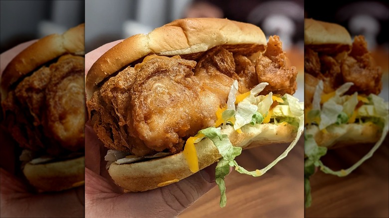 A close up of the North Atlantic Cod from Culver's