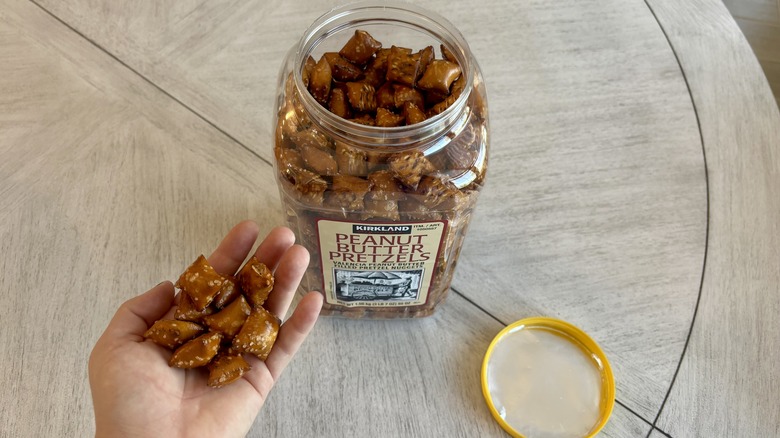 Peanut Butter Filled Pretzel Nuggets