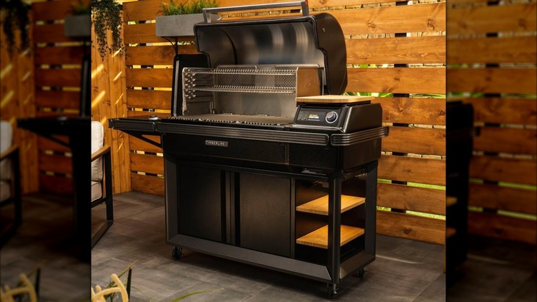 The Timberline XL Wi-Fi Wood Pellet Grill by Traeger