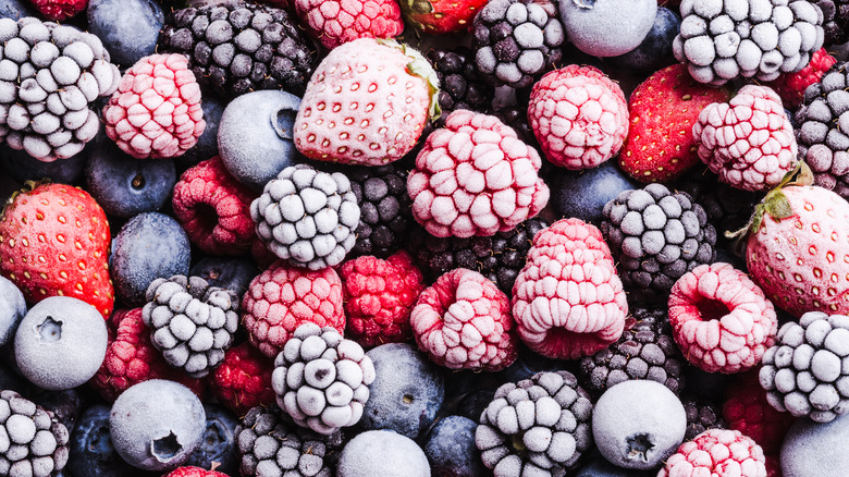 Frozen berries