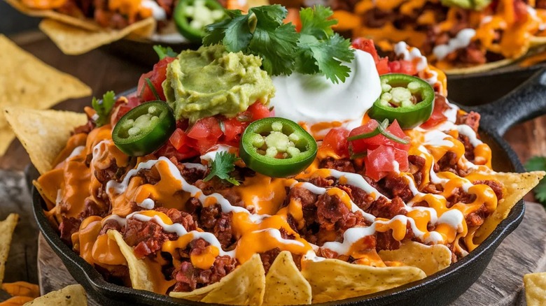 American-style nachos