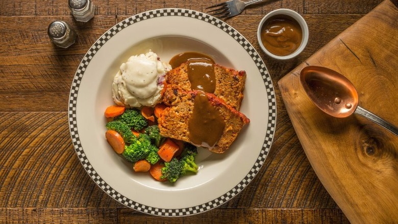 meatloaf from Black Bear Diner