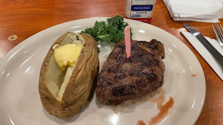 Steak at Ponderosa