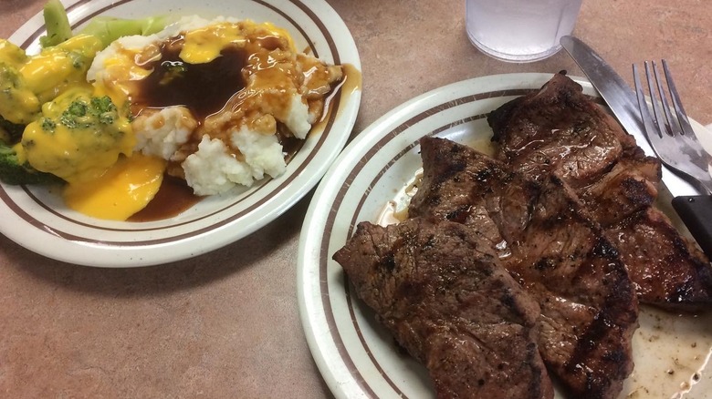 Steak and potatoes, Sirloin Stockade