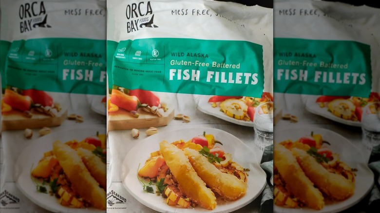 Bag of Orca Bay Foods Gluten-Free Battered Fish Fillets