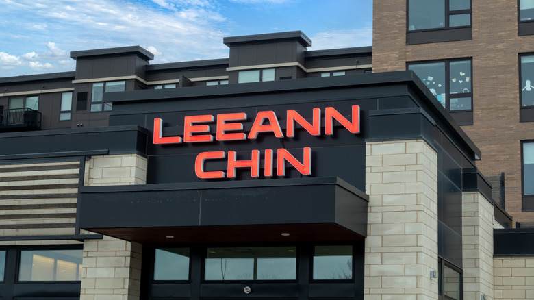The exterior of a LeeAnn Chin restaurant
