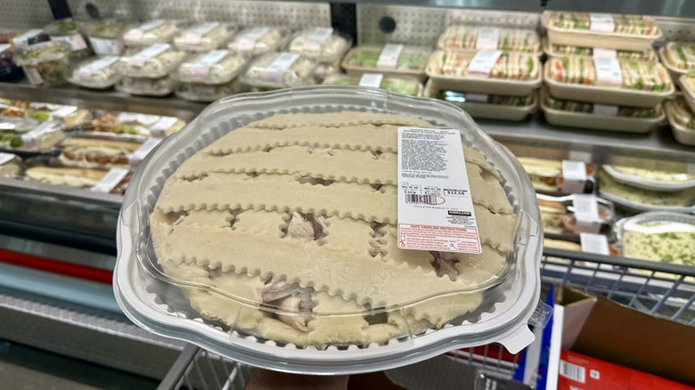Costco's Chicken Pot Pie in store