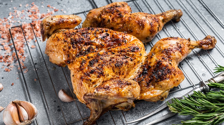 Spatchcock chicken