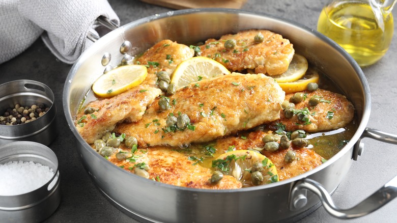 Chicken piccata