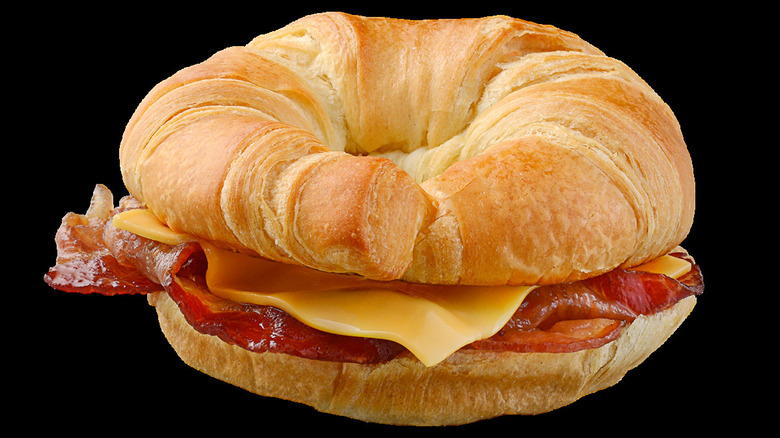 Sheetz croissant breakfast sandwich.