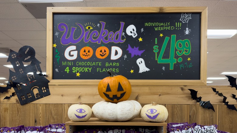 Candy for kids at Trader Joe's during Halloween