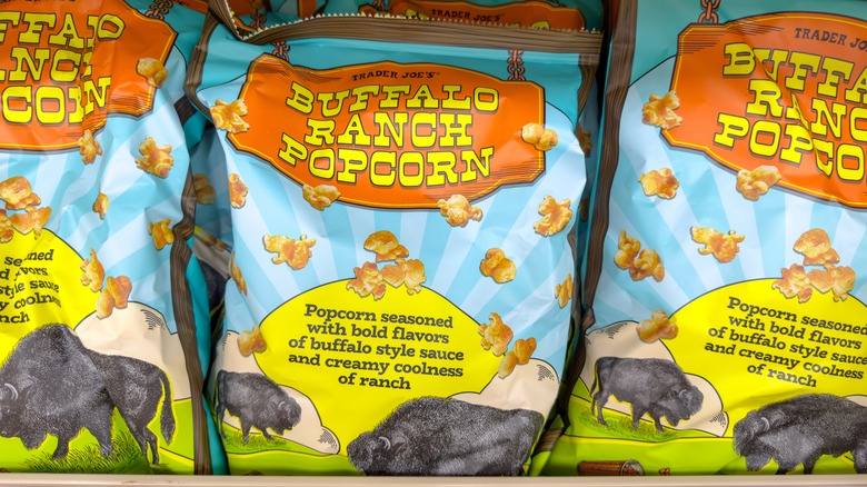 Trader Joe's buffalo ranch popcorn