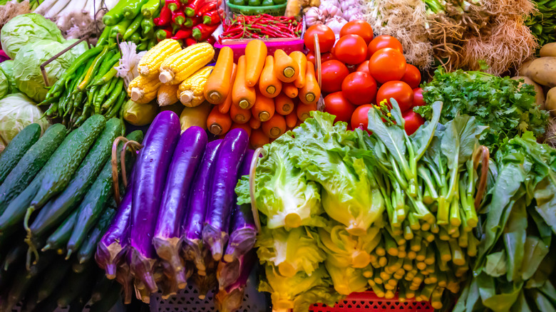 Colorful produce
