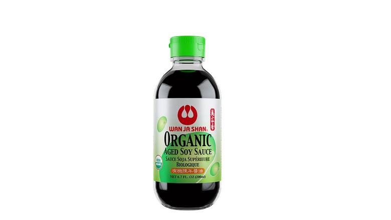 Bottle of Wan Ja Shan Organic Aged Soy Sauce