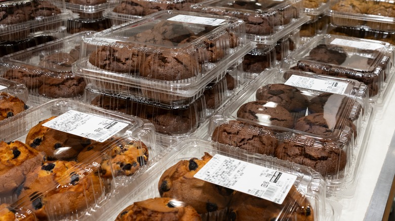 Costco muffin assortment.